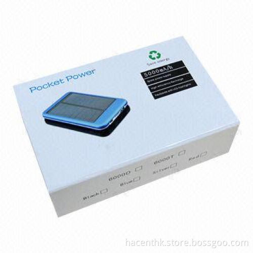 5,000mAh USB mobile power charger, high quality